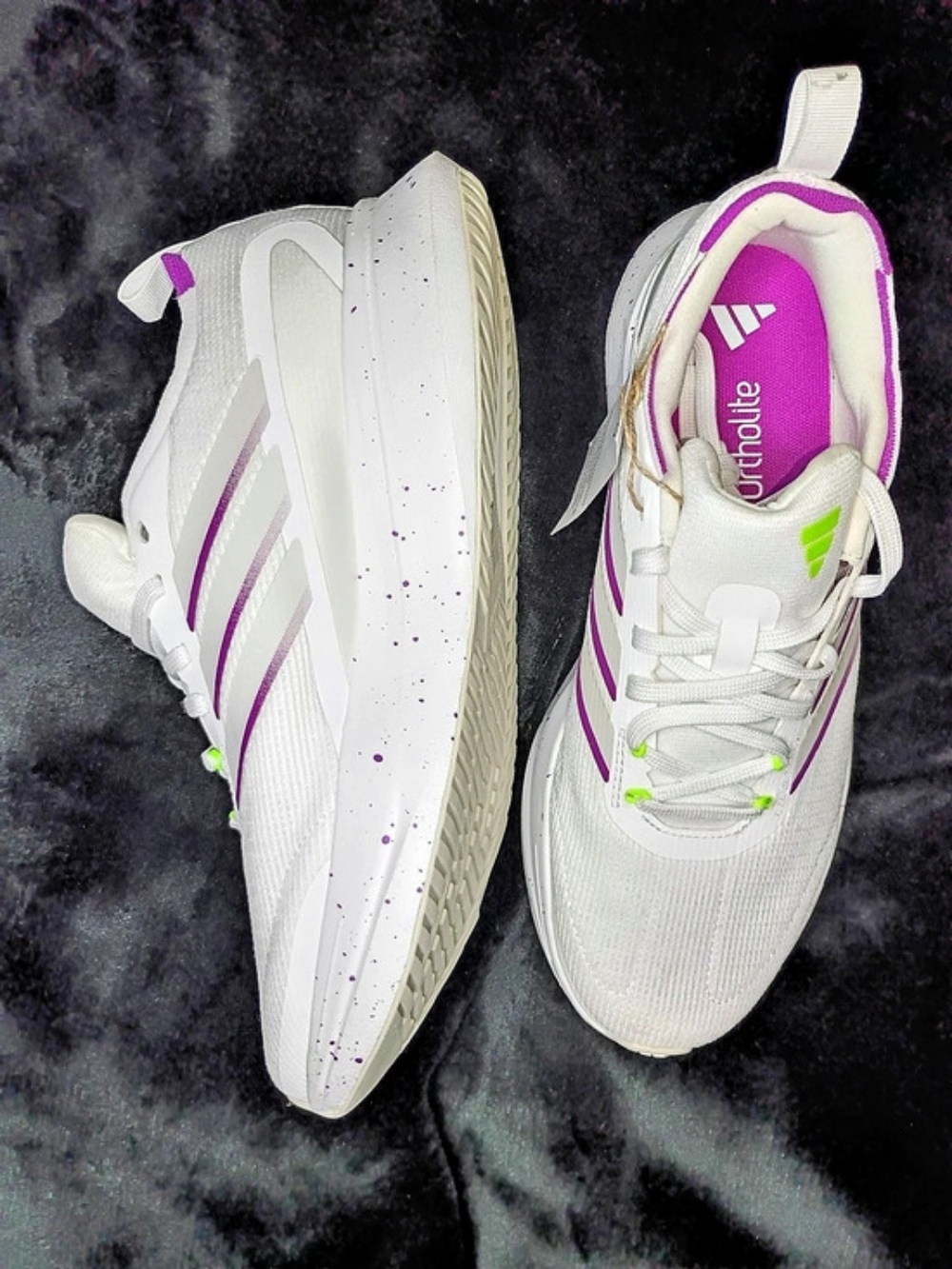 adidas Athletic Shoes White & Purple US 9.5 NWT